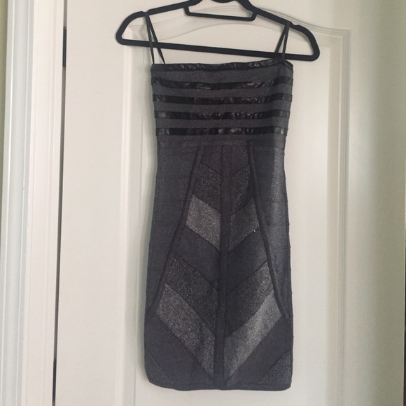 Bebe strapless dress