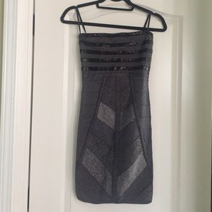Bebe strapless dress
