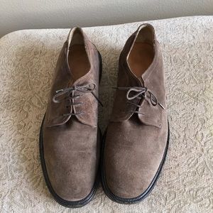 Bruno Magli sued lace up men shoe