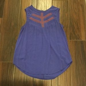 Purple blouse