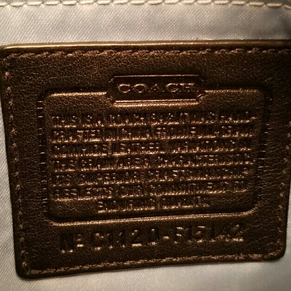 Authentic Coach purse - Picture 2 of 6