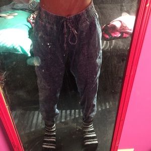 Denim Joggers