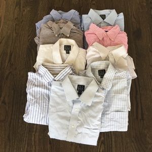 Lot of NINE shirts including Ralph Lauren