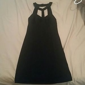 Elegant tight black dress