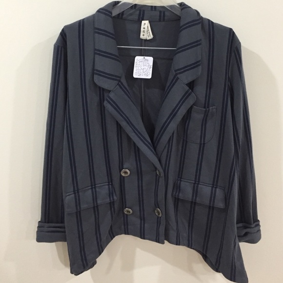 Free People striped jacket