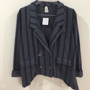 Free People striped jacket