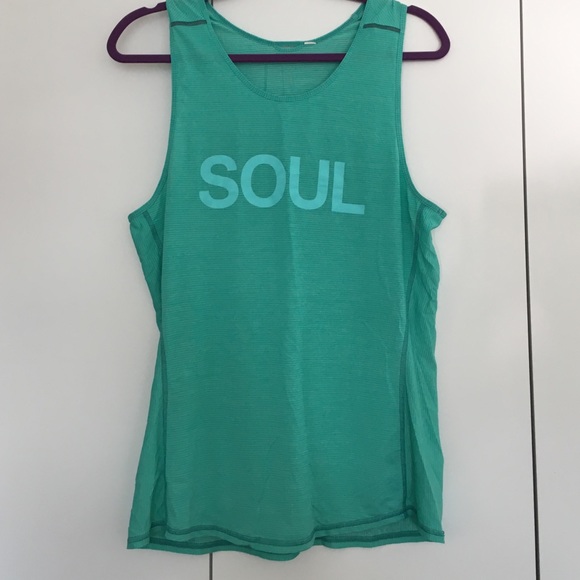 Lululemon Teal Soul Cycle Tank