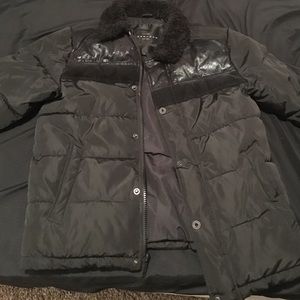 Sean John jacket with fur collar