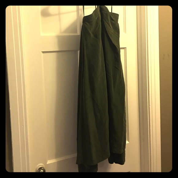 DVF Silk strapless hi-lo dress!