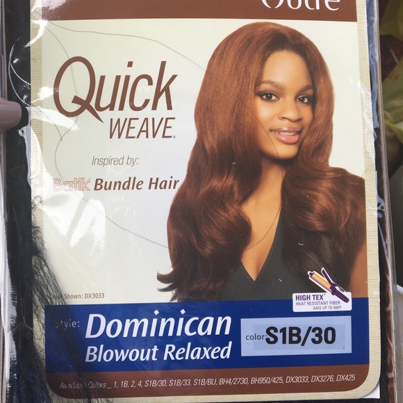 NWT Outre Dominican Blowout Half Wig
