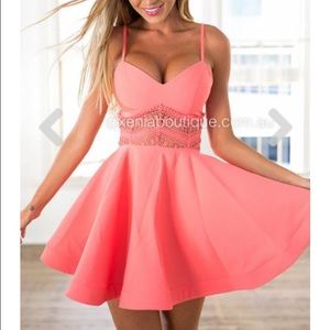 Chantilly lace dress