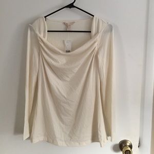 NWT! Banana Republic Cream Blouse