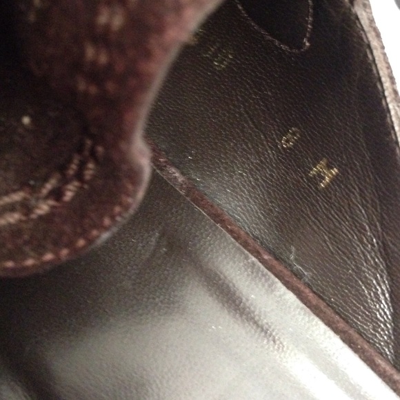 Stuart weitzman brown suede mules! - Picture 3 of 4