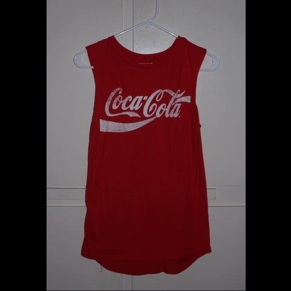Coca-cola tank top.