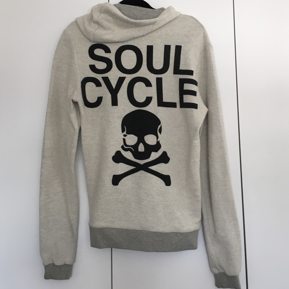 Grey Soul Cycle Zip up Hoodie