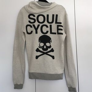 Grey Soul Cycle Zip up Hoodie