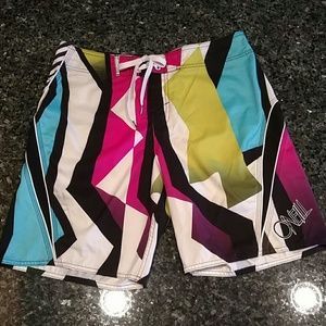Be Colorful in O'Neill Board Shorts
