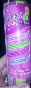 Naughty confessions game