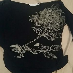 Beautiful side-shoulder blouse