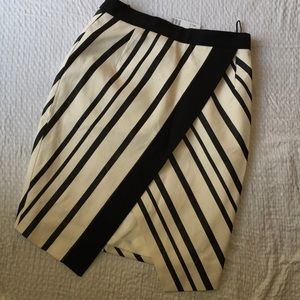NWT H&M Striped Tulip Skirt