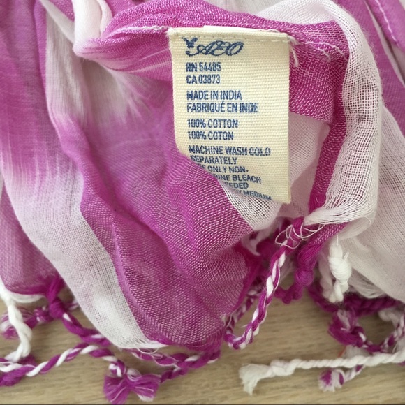 American Eagle Cotton Fringe Scarf - Picture 3 of 3