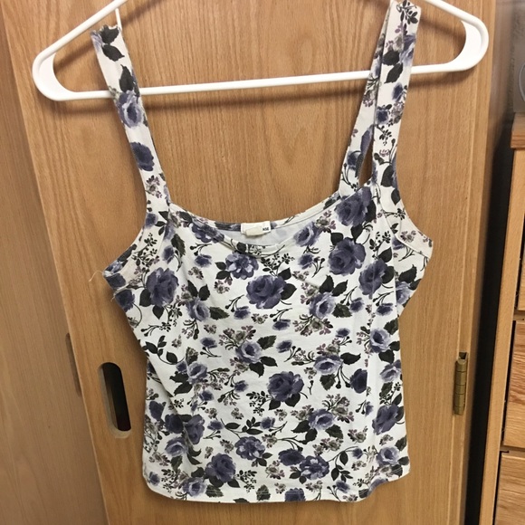 A floral shirt from Garage