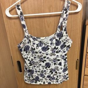 A floral shirt from Garage