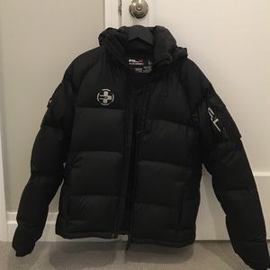 Black down RLX jacket