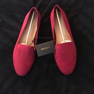 Red Forever 21 Flats