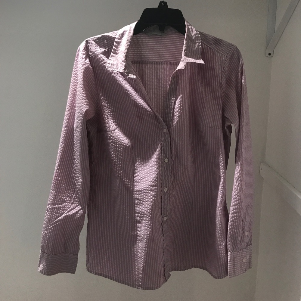 ❌SOLD❌ Lilac H&M Button Down Dress Shirt