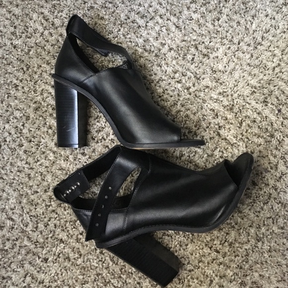 Open Toe Booties - image 1