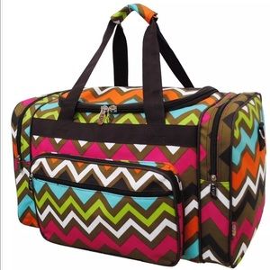 Chevron Duffle Bag