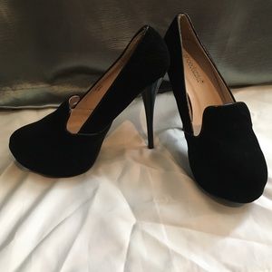 Black Suede Heels