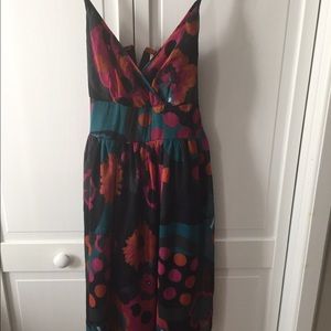 Empire waist floral dress