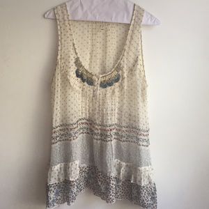 Flirty, flowy Anthropologie top