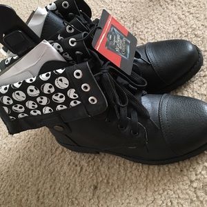 the nightmare before Christmas combat boots
