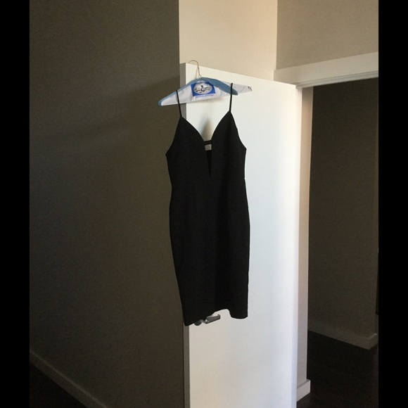 Krisa deep v cami dress