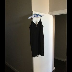 Krisa deep v cami dress