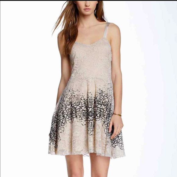 flocked velvet dress