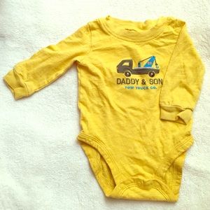 Daddy & son onesie