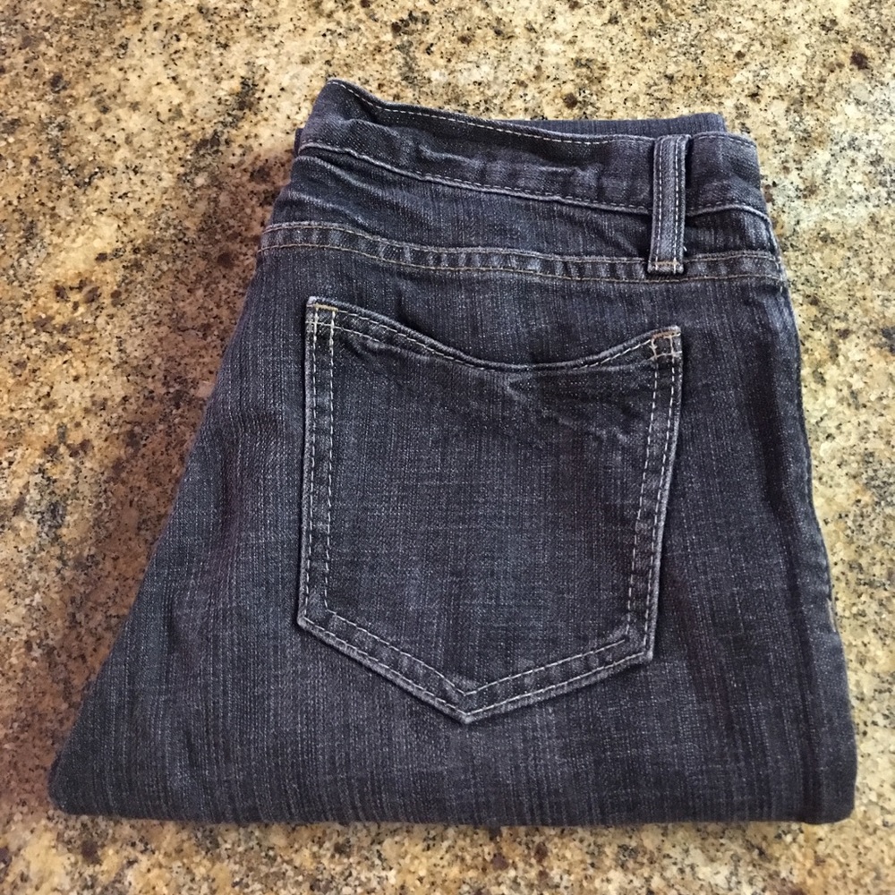 GAP Original straight leg stretch black jeans