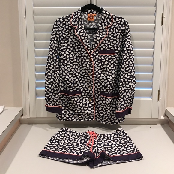 Tory Burch bunny pajamas