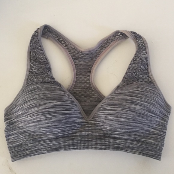 Pink supportive sports bra