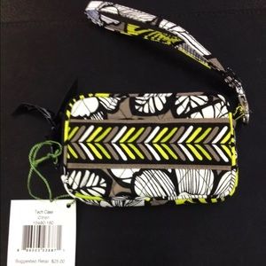 Vera Bradley Tech /Card /Coin Case Citron