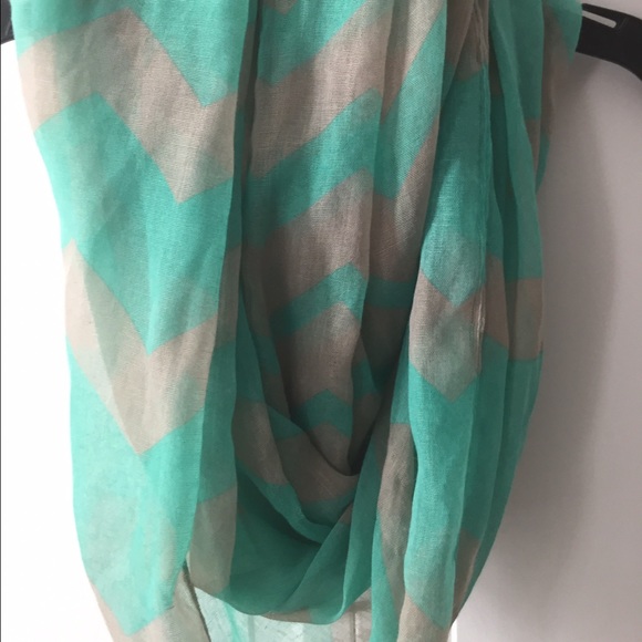 Chevron infinity scarf.