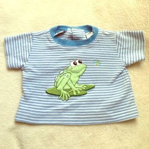 Baby boy frog t shirt