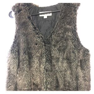 Ava and Viv Faux Fur Vest