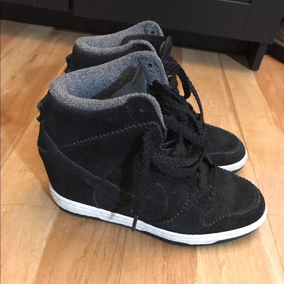 NIKE Sky Hi Dunk Wedge Sneakers!!