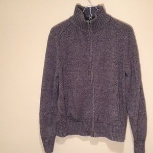 Banana Republic 100% cottons full zip sweater
