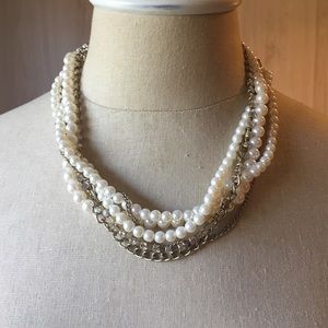 Pearls and Gold necklace